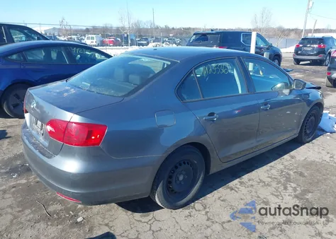 2014 Volkswagen Jetta 2.0L S из США, поврежденный, VIN 3VW2K7AJ7EM323000